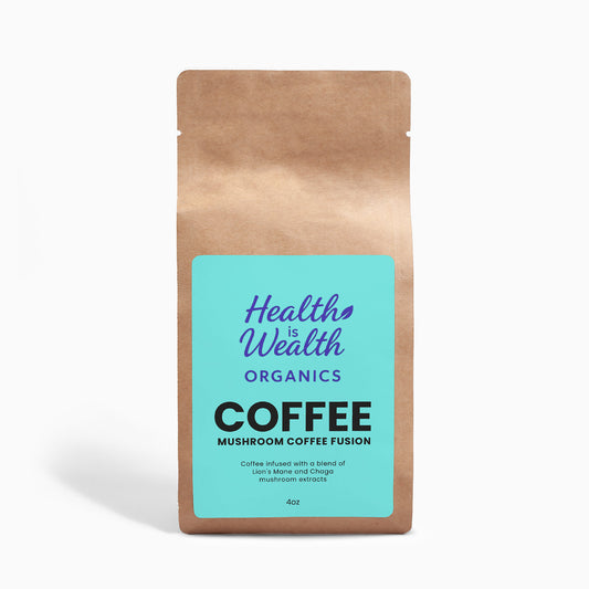 Mushroom Coffee Fusion - Lion’s Mane & Chaga 4oz